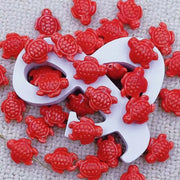 Ceramic Sea Turtle Beads, 10-Piece Set