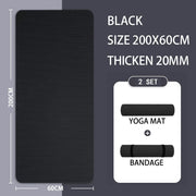 Extra Long 2 m Yoga Mat