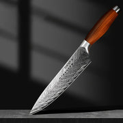 Kitchen High-end Knives For Restaurant, Chef's Knife Damascus Slicing Knife Chef's Special Cutting Salmon Knife Kitchen Utensils