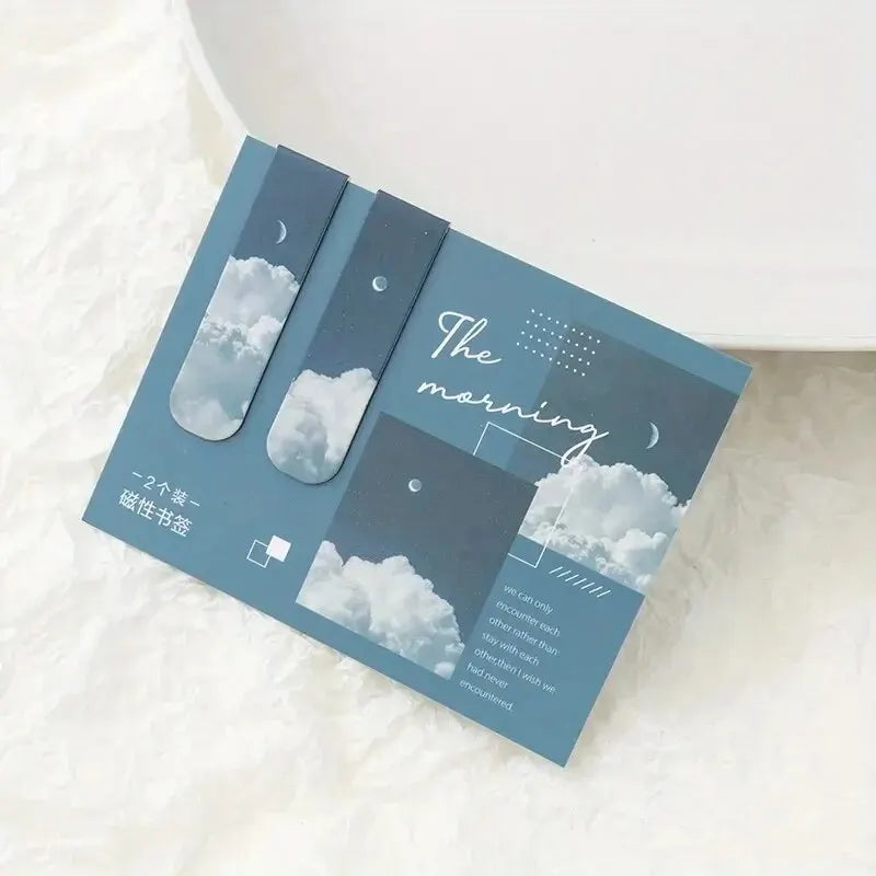 Scenic Magnetic Bookmarks — 2 Pieces