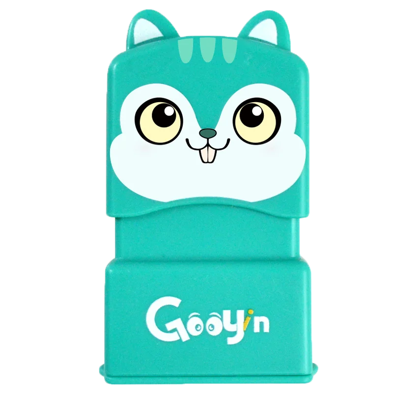 Customized Name Stamp Paints Personal Student Child Baby Engraved Waterproof Non-fading Kindergarten Cartoon Clothing Name Seal