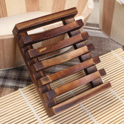 New Wood Soap Box Natural Wooden Bath Soap Holder Creative Fashion Tray Prevent Mildew Drain Box Kitchen Bathroom Washroom Tools