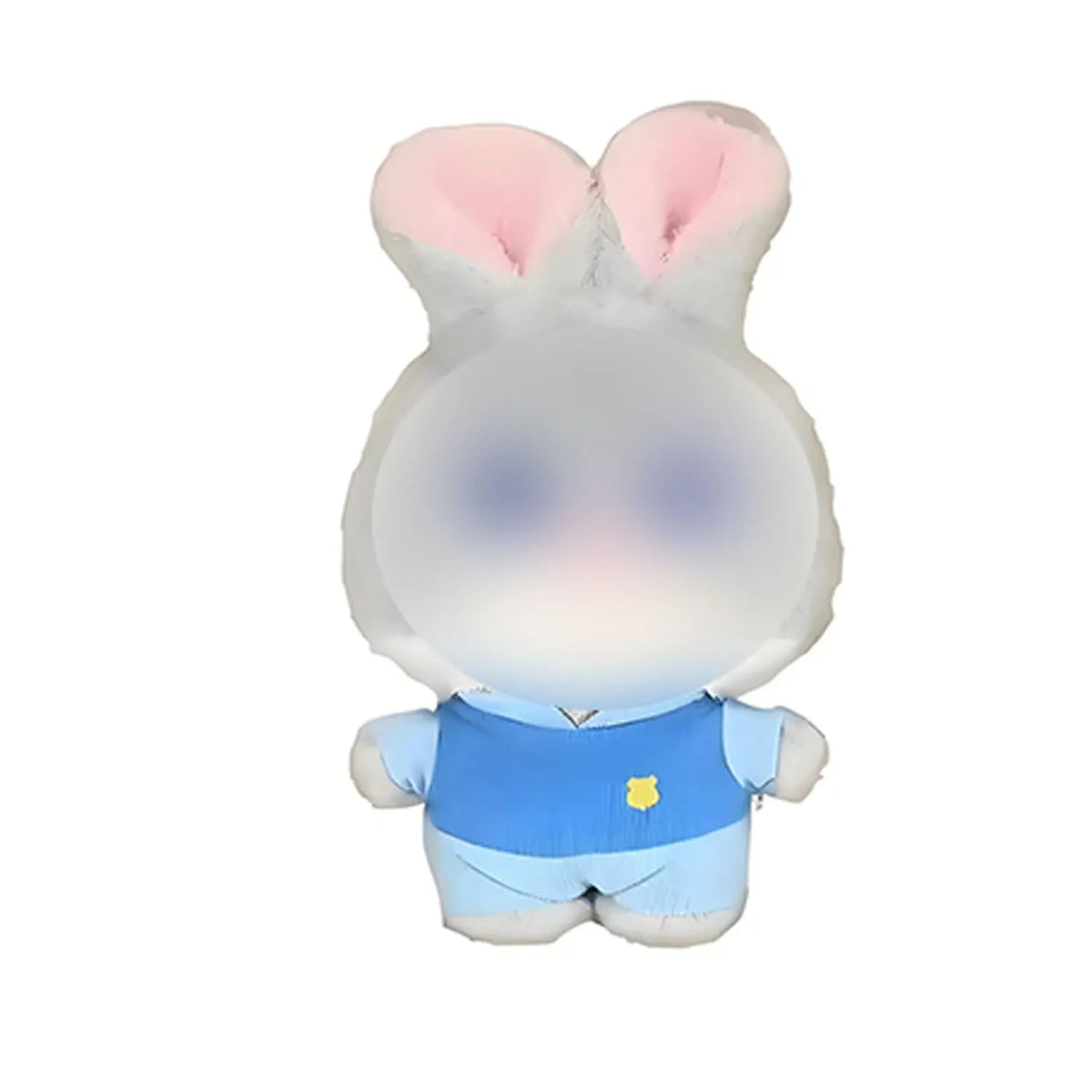 Kids Bunny Costume Accessories Set Bunny Ears Headband Police Badge Tie For Children Halloween Cosplay Carnival Party Dress Up