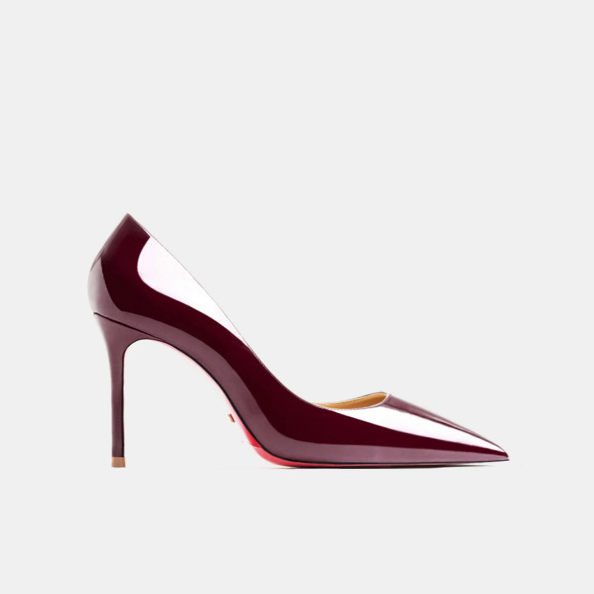 Red Sole Pointed Toe Stiletto Pumps