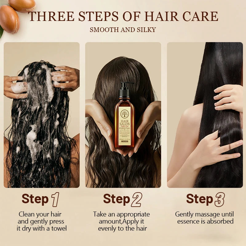 Castor Oil Hair Repair Hair Mask Treatment Hairs Conditioner Hair Essential Oil Nourishing for Dry Damaged Hair Strengthens Care