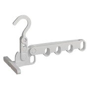 Foldable PVC Multi-Hook Travel Hanger — Selected 1- or 2-Piece Pack