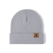 Unisex Knit Cuffed Winter Beanie — 54–60 cm