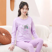 Teens Pajamas Long Sleeves 100% Cotton Pyjamas Big Kids Clothes Sets Children Boys Sleepwear Pajamas For Girls 10 12 14 16 Years