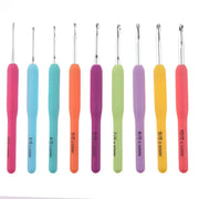 Aluminum Crochet Hook Set with TPR Handles — Selected Set