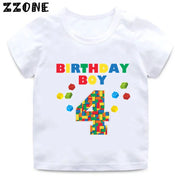 Building Blocks Print Kids T-Shirt