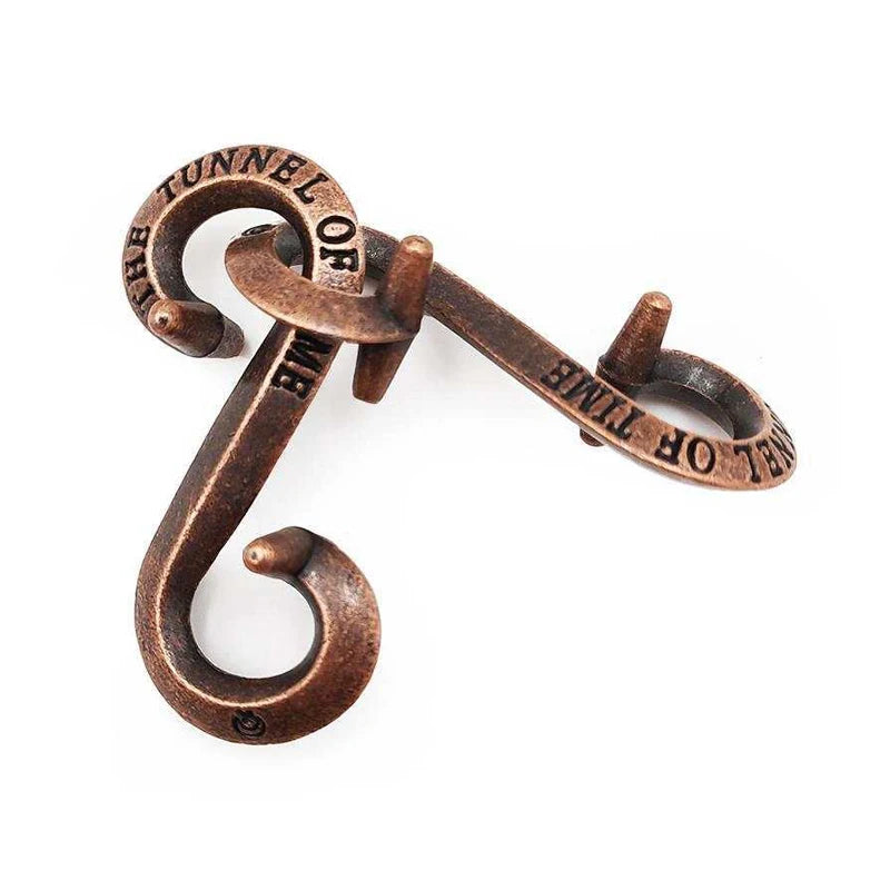 Magic IQ S Lock Metal Puzzles Brain Teasers Disentanglement Problem Solving Toys Educational Gifts For Kids and Adults