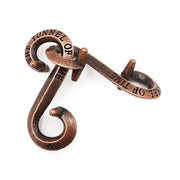 Magic IQ S Lock Metal Puzzles Brain Teasers Disentanglement Problem Solving Toys Educational Gifts For Kids and Adults