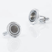 Fashion Man Clock-shaped Round Pattern Shirt Cufflinks Luxury Wedding Guests Gifts Fashion Jewelry Men Cuffs Factory Wholesale