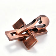 Novelty Gifts YangQin Lock Metal Brain Teaser Puzzles for Adults & Kids IQ Logic Training Disentanglement Take Apart Toys