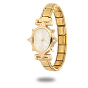 New Vintage Men Women's High Quality Oval Shape Stainless Steel Watch Bracelet Fit 9mm DIY Italian Charm Bangle Jewelry Gifts