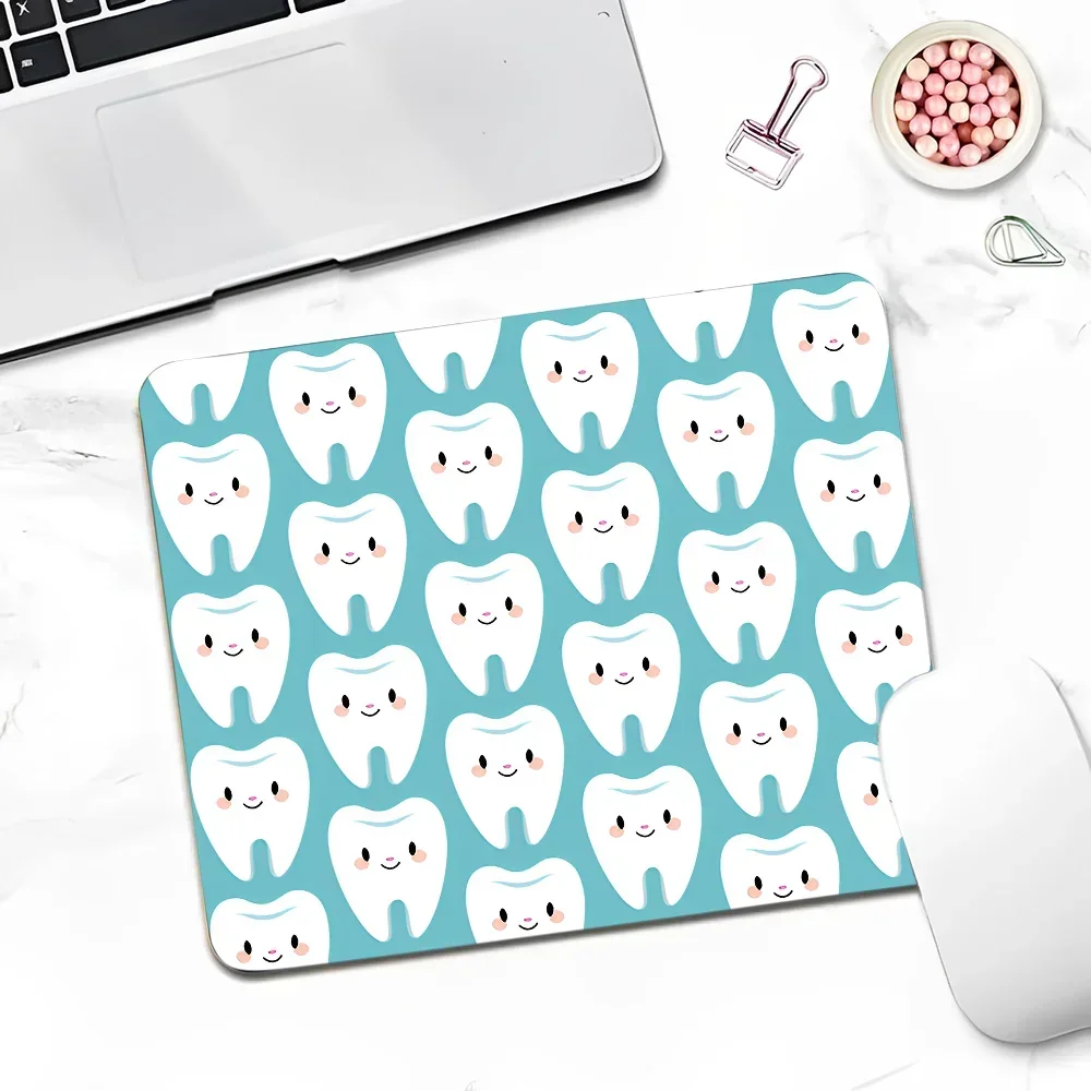 Dentist Dental DIY Desktop, Cute Mouse Pad, Extended Game Accessories, Writing Pad Writing Table Pad Kawaii Desk Mat