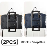 Foldable Polyester Oxford Travel Duffel Bag — 48 × 32 × 16 cm, Selected Pack