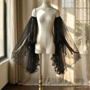 Detachable Chiffon Flare Sleeves