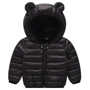 Kids Boys Baby Hooded Lightweight Jacket Cartoon Dinosaur Zipper Coats Girls Autumn Winter Warm Christmas Outerwear 0-5 Year Old