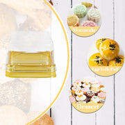50Pcs Mini Dessert Cake Boxes Container Transparent Cupcake Pastry Baking Packaging Boxes Wedding Party Supplies Christmas Gift