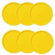 Reusable Silicone Drink Coasters — 5 or 6 Pieces