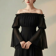 Detachable Chiffon Flare Sleeves