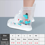 Children’s Reusable Rain Shoe Covers — Selected Print and Size, 1 Pair