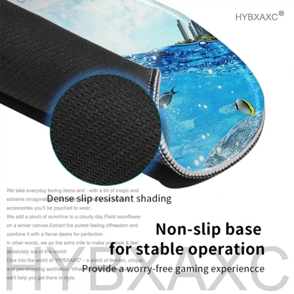 1pc Cute-Frutiger Aero Arts Small XS Mouse Pad Keyboard Pad Laptop Cushion Non-slip Table Mat Desk Pad For Home Office HYBXAXC