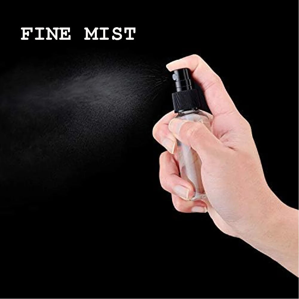 Plastic Refillable Spray Bottles — 30 mL, Selected 5- or 10-Piece Pack