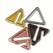 Thinking Triangle Metal Puzzles Brain Teaser for Adults & Kids Difficult Interlocking IQ Logic Educational Toys Mind Challenge