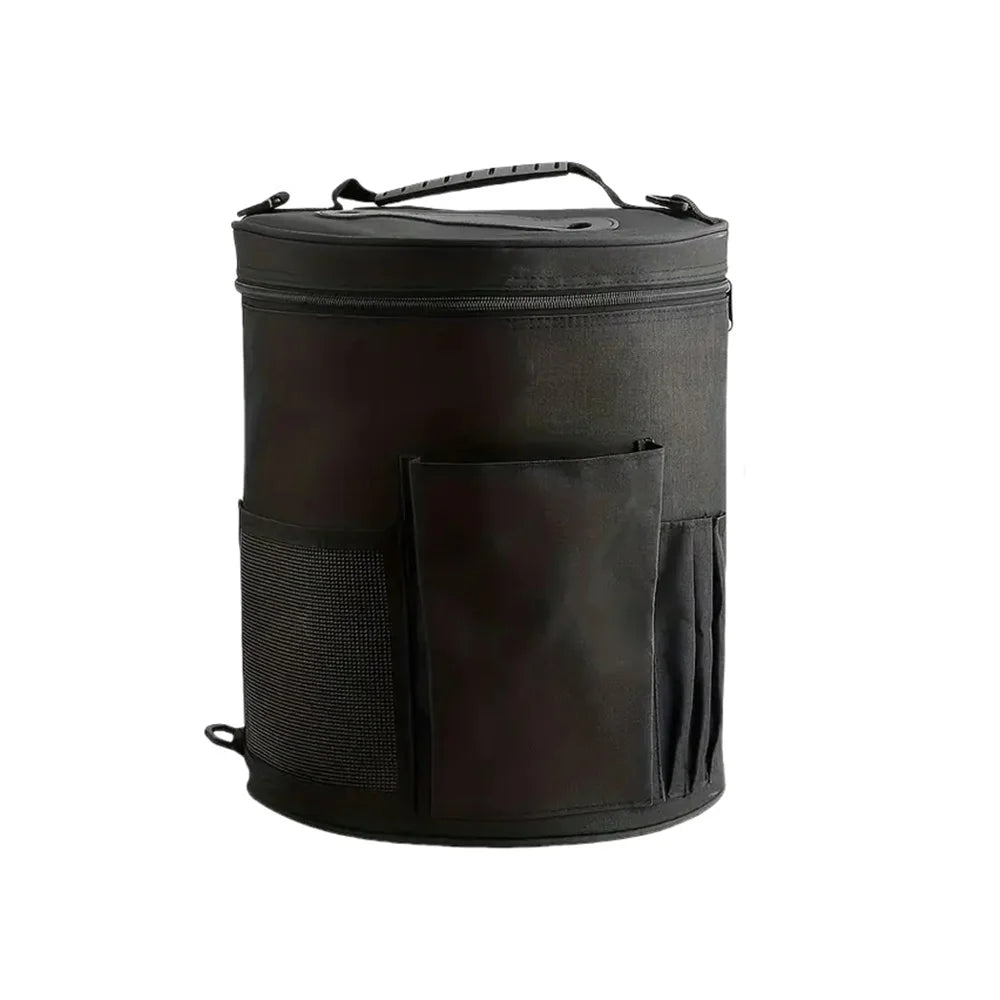600D Oxford Yarn Storage Bag with Shoulder Strap — 26.5 × 31.5 cm