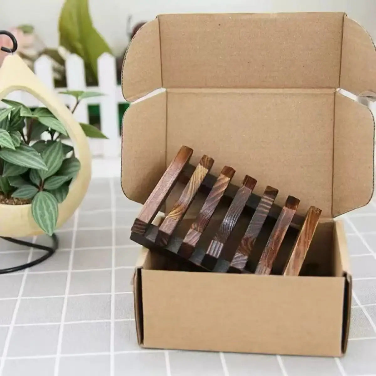 Soap Box Natural Bamboo Dishes Bath Soap Holder Bamboo Case Tray Wooden Prevent Mildew Drain Box Bathroom Washroom Tools