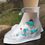 Children’s Reusable Rain Shoe Covers — Selected Print and Size, 1 Pair