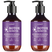 GSWP Botox Keratin Hair Mask, moisturizes and strengthens damaged hair, reduces frizz, split ends and tangles.100ml/200ml