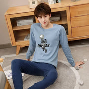 Teens Pajamas Long Sleeves 100% Cotton Pyjamas Big Kids Clothes Sets Children Boys Sleepwear Pajamas For Girls 10 12 14 16 Years