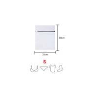 Polyester Mesh Zipper Laundry Bag — Single Size or 4-Piece Set