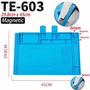 Silicone Electronics Repair Work Mat — Model and Size Options