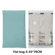 Pump-Free Vacuum Storage Bag — Flat or Cubic, Selected Size