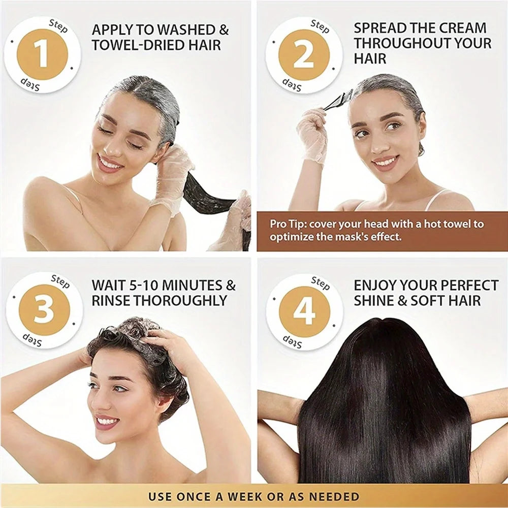 GZE Collagen Keratin Deep Conditioning Mask