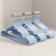 Plastic-Coated Non-Slip Clothes Hangers — 10 Pieces, 40 cm