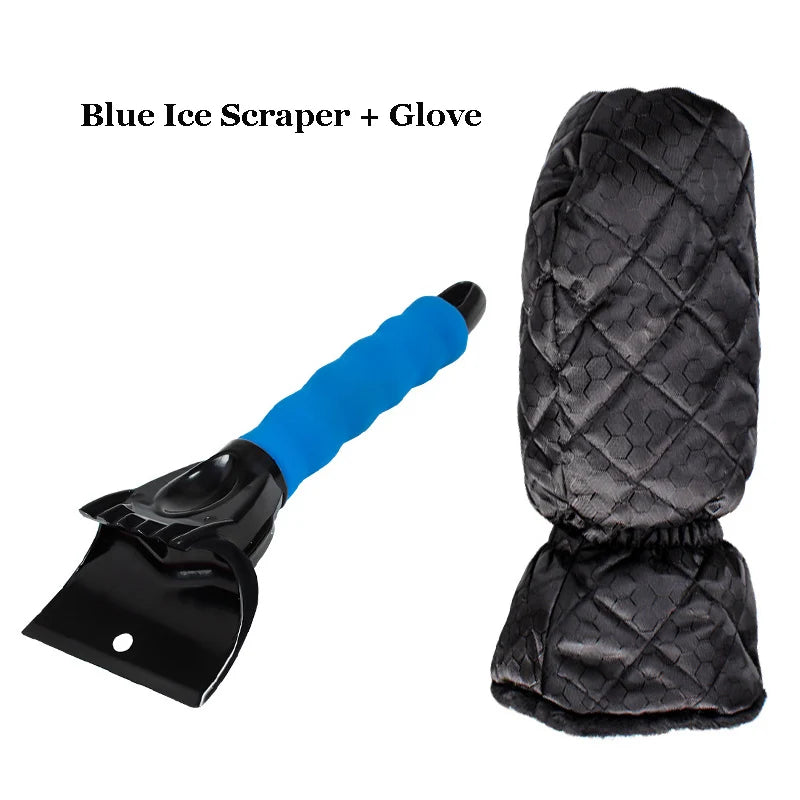 ABS Car Ice Scraper with Foam Grip — Single or Selected Set