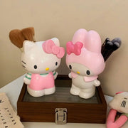 Cute Cartoon Desk Organizer Kawaii Cat Print Pencil Holder Pen Stand Office Storage Container For Women Teens Girls Gift daily