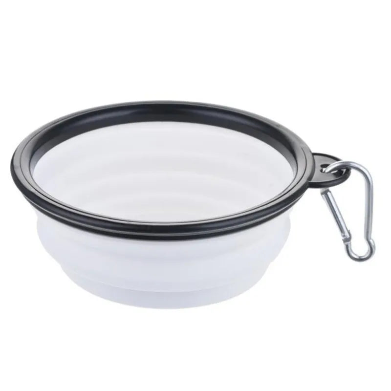 TPR Collapsible Pet Travel Bowl — 350 mL, 1 Piece