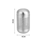 Stainless Steel Cylinder Tea Infuser — Selected Size and Pack