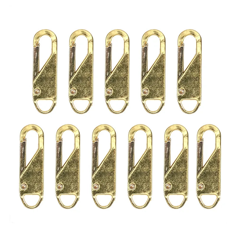 Replacement Zipper Pull Tabs — Selected Style, 5- or 10-Piece Pack