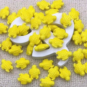 Ceramic Sea Turtle Beads, 10-Piece Set