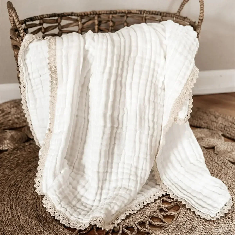 Bamboo Cotton Baby Swaddle Blanket