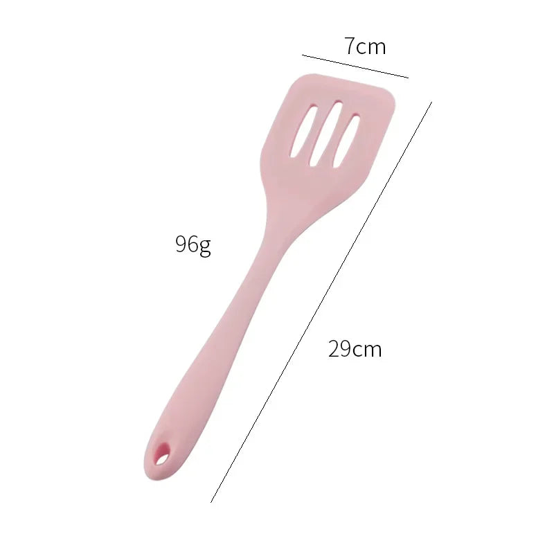 Egg Fish Frying Pan Scoop Silicone Turners Cooking Utensils Spatula Fried Shovel Gadgets Kitchen Tools Cooking Accessories