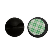 Black Adhesive Cable Clips for Desk Organization — 10 or 20 Pieces