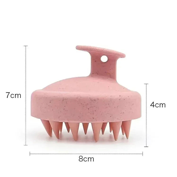 Silicone Scalp Massage Shampoo Brush